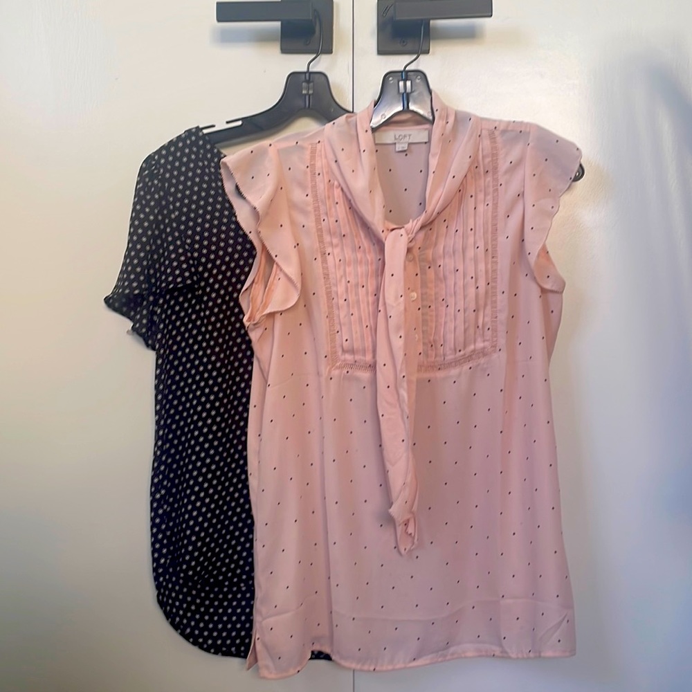 2 LOFT Blouses Size Small
